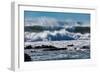 North Cayucos V-Lee Peterson-Framed Photo