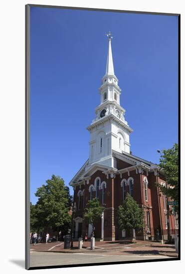 North Church, Portsmouth, New Hampshire, New England, United States of America, North America-Wendy Connett-Mounted Photographic Print