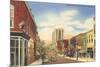 North Church Street, Spartanburg, South Carolina-null-Mounted Premium Giclee Print