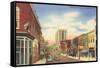 North Church Street, Spartanburg, South Carolina-null-Framed Stretched Canvas