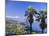 North Coast and Mount Teide, Tenerife, Canary Islands, Spain-John Miller-Mounted Photographic Print