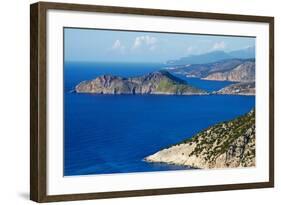 North Coast, Assos, Cephalonia, Ionian Islands, Greek Islands, Greece, Europe-Tuul-Framed Photographic Print