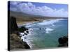 North Coast Beach, Near El Cotillo, Fuerteventura, Canary Islands, Spain, Atlantic, Europe-Stuart Black-Stretched Canvas