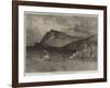 North Coast of Crete, from the Sea-null-Framed Giclee Print