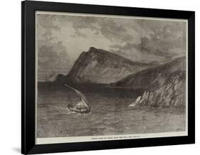 North Coast of Crete, from the Sea-null-Framed Giclee Print