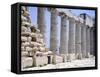 North Colonnade of Parthenon at Acropolis in Athens-null-Framed Stretched Canvas