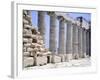 North Colonnade of Parthenon at Acropolis in Athens-null-Framed Giclee Print