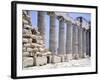 North Colonnade of Parthenon at Acropolis in Athens-null-Framed Giclee Print