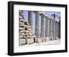 North Colonnade of Parthenon at Acropolis in Athens-null-Framed Premium Giclee Print