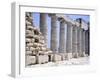 North Colonnade of Parthenon at Acropolis in Athens-null-Framed Giclee Print