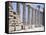 North Colonnade of Parthenon at Acropolis in Athens-null-Framed Stretched Canvas