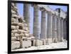 North Colonnade of Parthenon at Acropolis in Athens-null-Framed Giclee Print