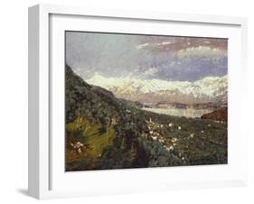 North Country, 1923-Willard Leroy Metcalf-Framed Giclee Print