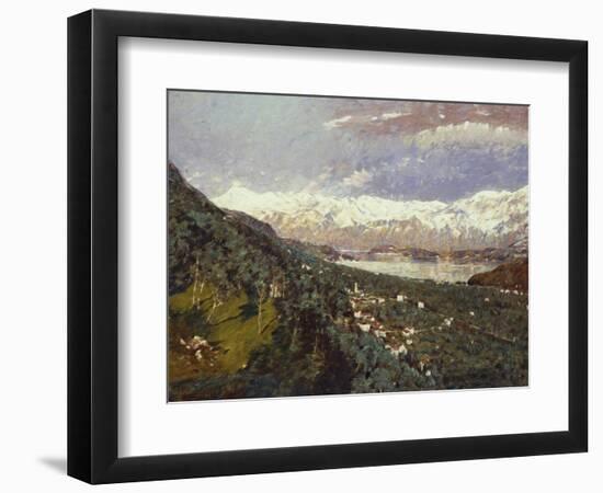 North Country, 1923-Willard Leroy Metcalf-Framed Giclee Print