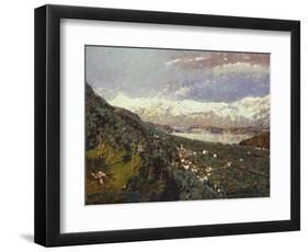 North Country, 1923-Willard Leroy Metcalf-Framed Giclee Print