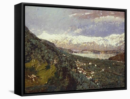 North Country, 1923-Willard Leroy Metcalf-Framed Stretched Canvas