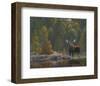 North Country Moose-Bruce Miller-Framed Art Print