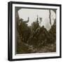North Country Troops Bombing a German Machine Gun Position, Polygon Wood, 20th Century-null-Framed Photographic Print