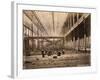 North Court, 21st February, 1862 (B/W Photo)-English Photographer-Framed Giclee Print