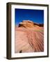 North Coyote Buttes Area known as "The Wave, Vermillion Cliffs National Monument-Timothy Mulholland-Framed Photographic Print