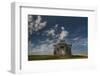 North Dakota, Abandoned Township Hall on the North Dakota Prairie-Judith Zimmerman-Framed Photographic Print