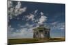 North Dakota, Abandoned Township Hall on the North Dakota Prairie-Judith Zimmerman-Mounted Photographic Print