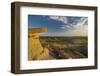 North Dakota, Overlooking an Eroded Prairie from an Erosion Formation-Judith Zimmerman-Framed Photographic Print