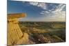 North Dakota, Overlooking an Eroded Prairie from an Erosion Formation-Judith Zimmerman-Mounted Photographic Print