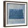 North Dakota State Words-David Bowman-Framed Giclee Print