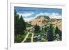 North Dakota, T. Roosevelt National Park View of a Scenic Trail in the Badlands-Lantern Press-Framed Premium Giclee Print