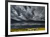 North Dakota, Theodore Roosevelt National Park, Lightening Strike on the Dakota Plains-Judith Zimmerman-Framed Photographic Print