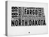 North Dakota Word Cloud 2-NaxArt-Stretched Canvas