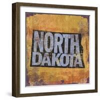 North Dakota-Art Licensing Studio-Framed Giclee Print