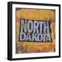 North Dakota-Art Licensing Studio-Framed Giclee Print