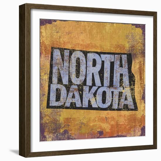 North Dakota-Art Licensing Studio-Framed Giclee Print