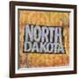 North Dakota-Art Licensing Studio-Framed Giclee Print