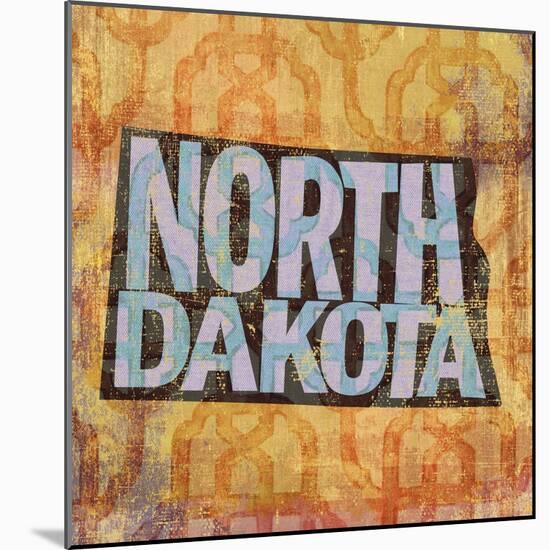 North Dakota-Art Licensing Studio-Mounted Giclee Print