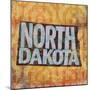 North Dakota-Art Licensing Studio-Mounted Giclee Print