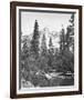 North Dome, 3730 ft., Yosemite-Carleton E Watkins-Framed Giclee Print