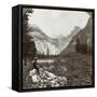 North Dome, Half Dome and Clouds Rest, Yosemite Valley, California, USA, 1902-Underwood & Underwood-Framed Stretched Canvas
