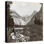 North Dome, Half Dome and Clouds Rest, Yosemite Valley, California, USA, 1902-Underwood & Underwood-Stretched Canvas