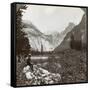 North Dome, Half Dome and Clouds Rest, Yosemite Valley, California, USA, 1902-Underwood & Underwood-Framed Stretched Canvas