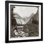 North Dome, Half Dome and Clouds Rest, Yosemite Valley, California, USA, 1902-Underwood & Underwood-Framed Photographic Print