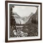 North Dome, Half Dome and Clouds Rest, Yosemite Valley, California, USA, 1902-Underwood & Underwood-Framed Photographic Print