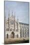 North Door of Westminster Abbey, London, C1810-George Shepherd-Mounted Giclee Print