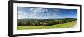 North Downs from Newlands Corner, Nr; Guildford, Surrey, England-Jon Arnold-Framed Photographic Print