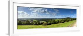 North Downs from Newlands Corner, Nr; Guildford, Surrey, England-Jon Arnold-Framed Photographic Print