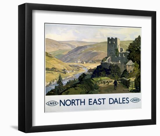 North East Dales-null-Framed Art Print