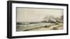 North East Seacoast Scene with Sailboats in Distance-Alfred Thompson Bricher-Framed Premium Giclee Print