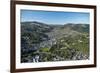 North East Valley, Dunedin, South Island, New Zealand, aerial-David Wall-Framed Premium Photographic Print